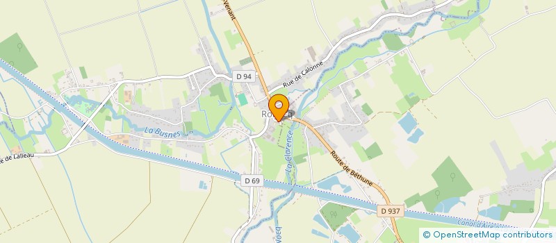 localisation de l'entreprise SOCIETE DE CHASSE LA DIANE  ROBECQ