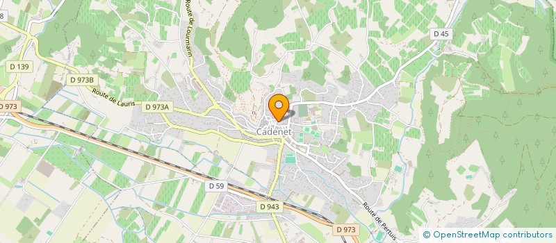 localisation de l'entreprise SOCIETE DE CHASSE LA DIANE  CADENET