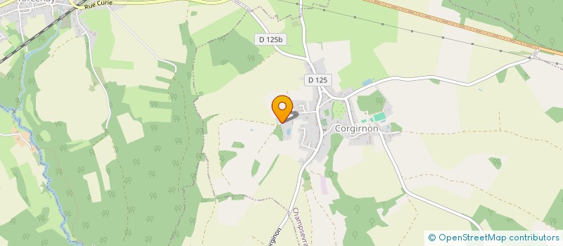 localisation de l'entreprise SOCIETE DE CHASSE 'LA FAUVETTE' DE CORGIRNON à CHAMPSEVRAINE