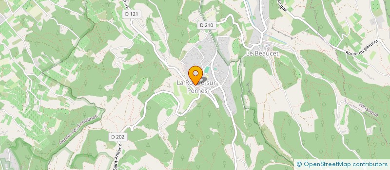 localisation de l'entreprise SOCIETE DE CHASSE LA GARENNE  LA ROQUE-SUR-PERNES