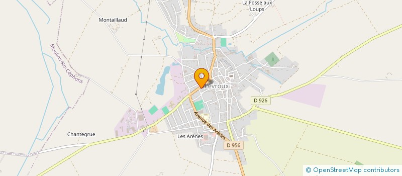 localisation de l'entreprise SOCIETE DE CHASSE LA GRIVE à LEVROUX
