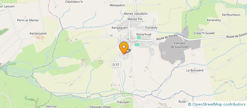 localisation de l'entreprise SOCIETE DE CHASSE LA JUCHOISE  GOURLIZON