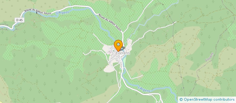 localisation de l'entreprise SOCIETE DE CHASSE LA MAUVIETTE à CORRENS