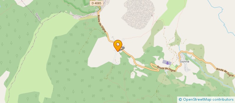 localisation de l'entreprise SOCIETE DE CHASSE LA SAINT HUBERT à CASTELLANE