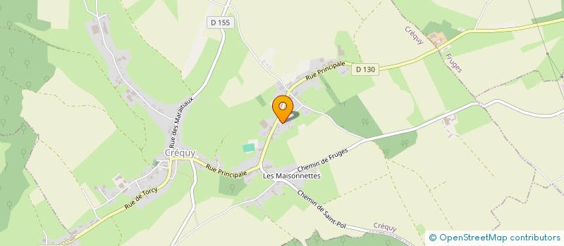 localisation de l'entreprise SOCIETE DE CHASSE LA SAINT HUBERT DE COUPELLE NEUVE  COUPELLE-NEUVE