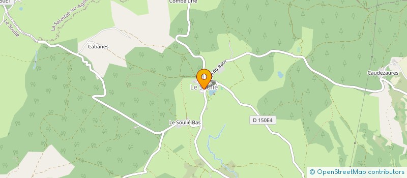 localisation de l'entreprise SOCIETE DE CHASSE LA SOLARIENNE  LE SOULIE