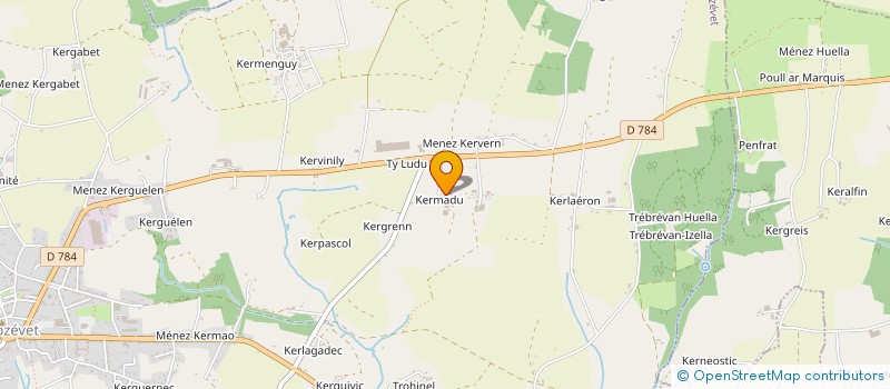 localisation de l'entreprise SOCIETE DE CHASSE LA VALLEE  PLOZEVET