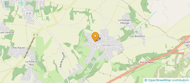 localisation de l'entreprise SOCIETE DE CHASSE LA VINDELLOISE  VINDELLE