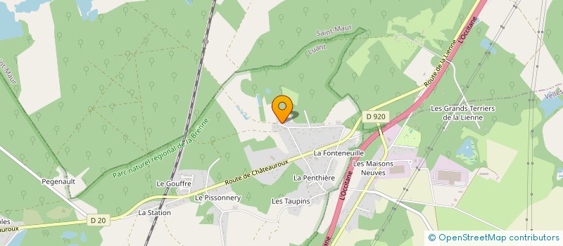 localisation de l'entreprise SOCIETE DE CHASSE