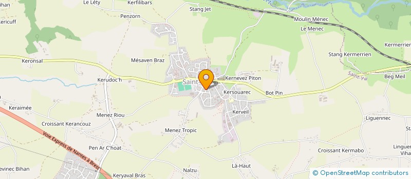 localisation de l'entreprise SOCIETE DE CHASSE LE STIVAL  MELGVEN