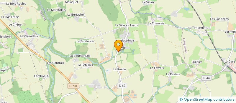 localisation de l'entreprise SOCIETE DE CHASSE LES AMIS DE BEAUBOIS  CORSEUL