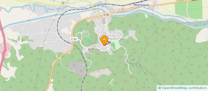 localisation de l'entreprise SOCIETE DE CHASSE MEYRARGUAIS  MEYRARGUES