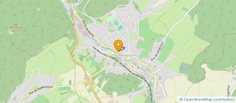 localisation de l'entreprise SOCIETE DE CHASSE PACHA  REICHSHOFFEN