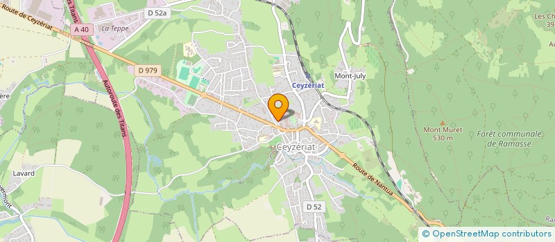localisation de l'entreprise SOCIETE DE CHASSE SAINT HUBERT à CEYZERIAT