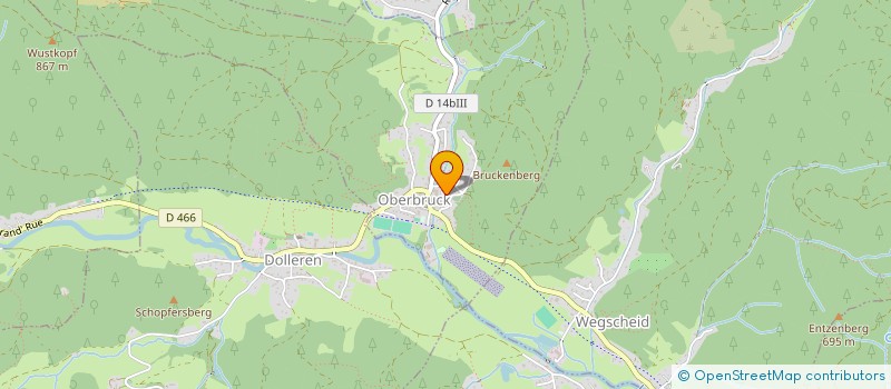 localisation de l'entreprise SOCIETE DE CHASSE SAINT HUBERT  OBERBRUCK