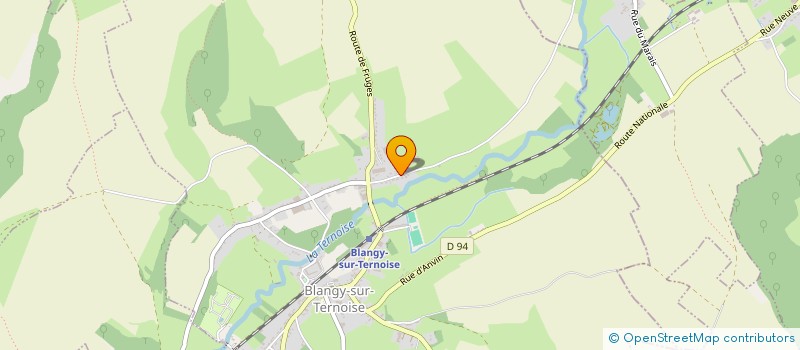 localisation de l'entreprise SOCIETE DE CHASSE SAINT HUBERT CLUB DE BLANGY  BLANGY-SUR-TERNOISE