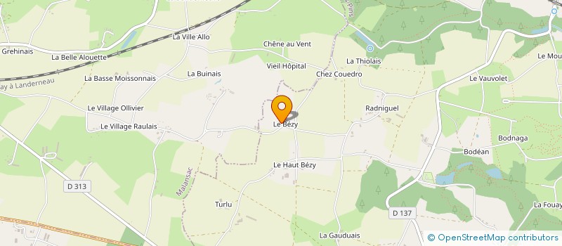 localisation de l'entreprise SOCIETE DE CHASSE SAINT JULIEN  PEILLAC