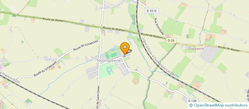 localisation de l'entreprise SOCIETE DE CHASSE SAINT ROCH D OCHTEZEELE à OCHTEZEELE