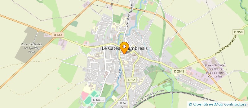 localisation de l'entreprise SOCIETE DE CHASSE ST HUBERT à SAINT-BENIN