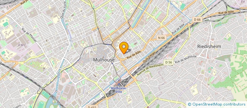 localisation de l'entreprise SOCIETE DE CHASSE WAIDMANSHEIL  MULHOUSE