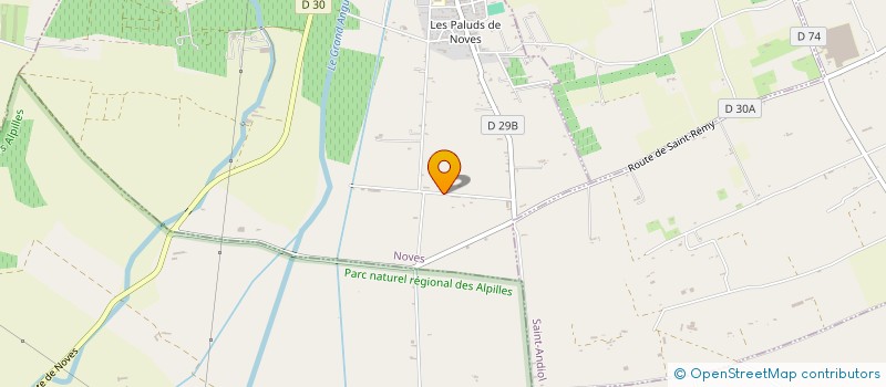 localisation de l'entreprise SOCIETE DE CHASSELA FAUVETTE à NOVES