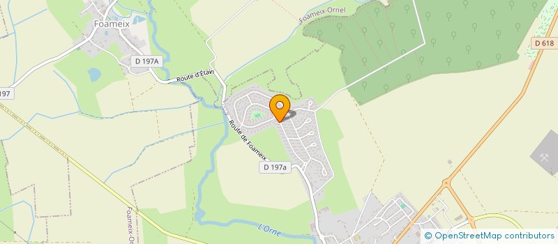 localisation de l'entreprise SOCIETE DE CHAUFFAGE DU BATIMENT  ETAIN