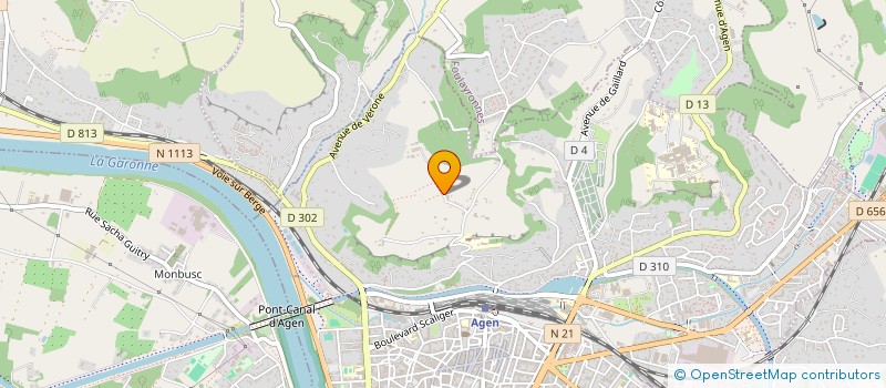 localisation de l'entreprise SOCIETE DE CLAIRAC à AGEN