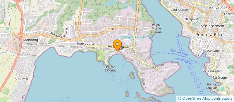 localisation de l'entreprise SOCIETE DE CLIMATISATION ET MAINTENANCE à BAIE-MAHAULT