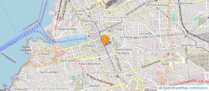 localisation de l'entreprise SOCIETE DE COMMERCE à MARSEILLE