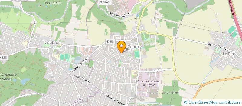 localisation de l'entreprise SOCIETE DE COMMERCE INTERNATIONAL à COURTRY