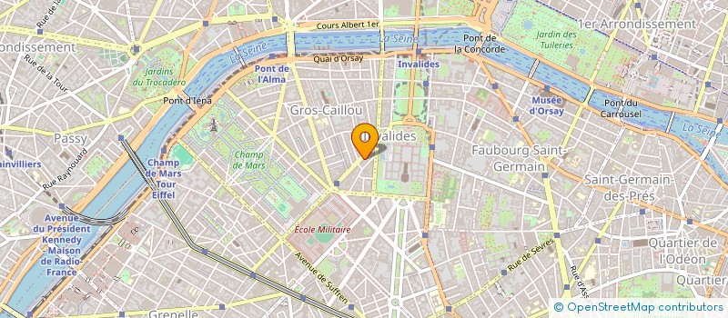 localisation de l'entreprise SOCIETE DE COMMERCE INTERNATIONAL DE FRANCE CIGOGNE  PARIS