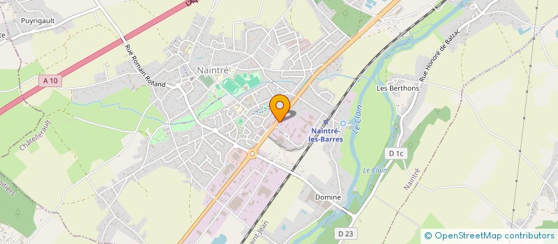 localisation de l'entreprise SOCIETE DE COMMERCIALISATION ET DE REPARATION AUTOMOBILE DE BEAUMONT-SCRAB  NAINTRE