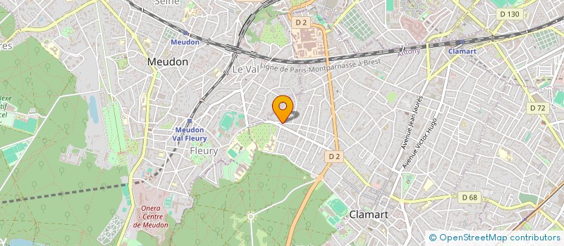 localisation de l'entreprise SOCIETE DE COMMERCIALISATION IMMOBILIERE ALAIN PEYROT à CLAMART