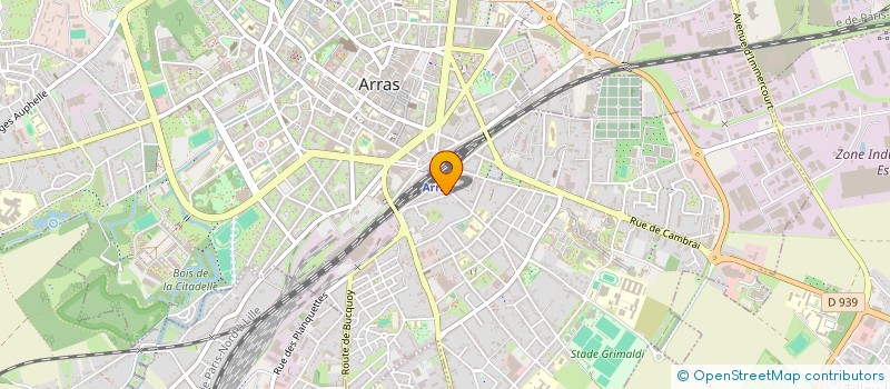 localisation de l'entreprise SOCIETE DE COMMISSAIRES AUX COMPTES FORT ET ASSOCIES à ARRAS