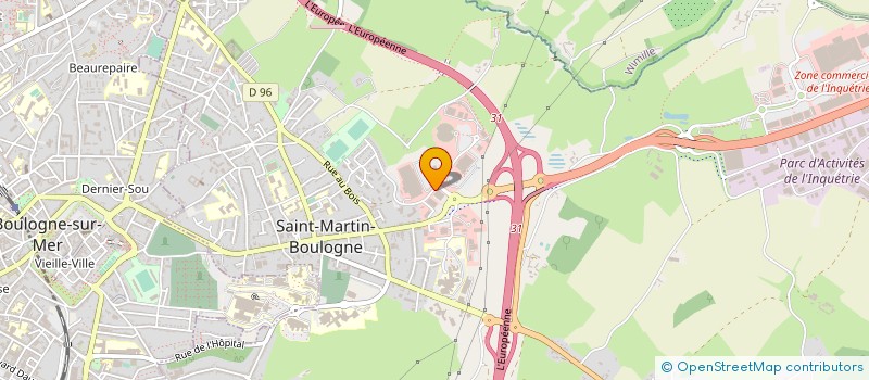 localisation de l'entreprise SOCIETE DE COMMISSARIAT AUX COMPTES ET D'EXPERTISE COMPTABLE DU LITTORAL à SAINT-MARTIN-BOULOGNE