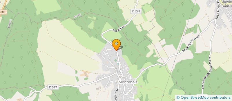 localisation de l'entreprise SOCIETE DE CONCEPTION ET DE REALISATION TECHNIQUE  MONTENOIS