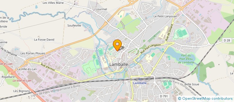 localisation de l'entreprise SOCIETE DE CONCOURS HIPPIQUE DE LAMBALLE à LAMBALLE-ARMOR