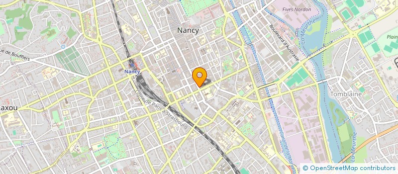 localisation de l'entreprise SOCIETE DE CONDUITE NANCIENNE à NANCY