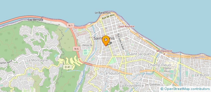 localisation de l'entreprise SOCIETE DE CONFECTION DIONYSIENNE à SAINT-DENIS