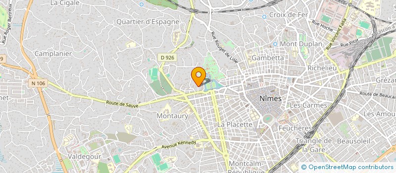 localisation de l'entreprise SOCIETE DE CONFECTION TRADITIONNELLE  NIMES