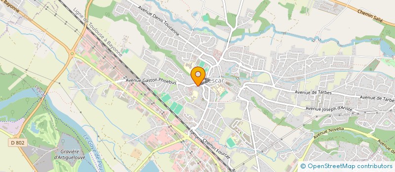 localisation de l'entreprise SOCIETE DE CONSEIL EN BATIMENT à LESCAR