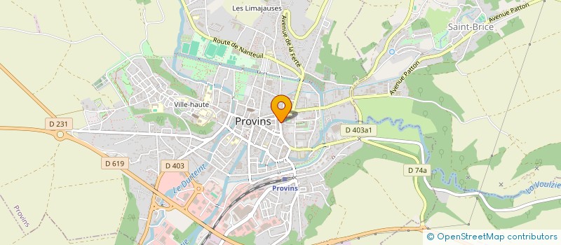 localisation de l'entreprise SOCIETE DE CONSEIL EN INGENIERIE DE LA CONSTRUCTION  PROVINS