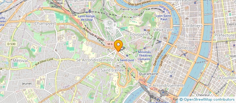 localisation de l'entreprise SOCIETE DE CONSEIL ET D'ETUDES VERS LA PERFORMANCE à LYON