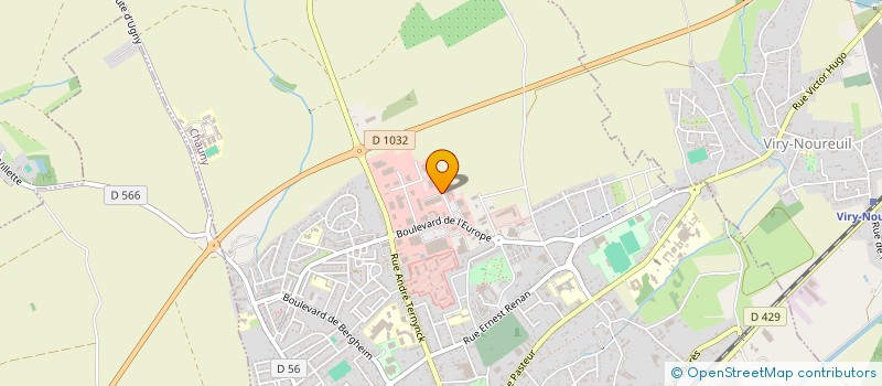 localisation de l'entreprise SOCIETE DE CONSEIL ET DE COURTAGE DE CHAUNY à CHAUNY