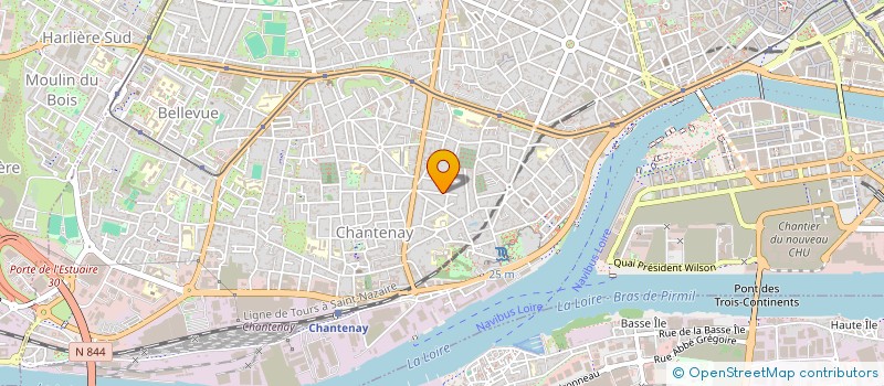 localisation de l'entreprise SOCIETE DE CONSEILS AVISES LOUIS PRAT à NANTES