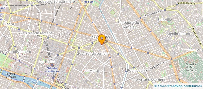 localisation de l'entreprise SOCIETE DE CONSEILS, D'AUDIT ET D'EXPERTISE COMPTABLE DE PARIS  PARIS