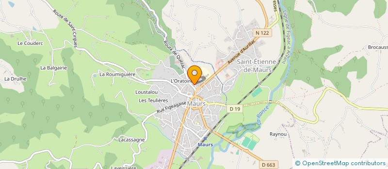 localisation de l'entreprise SOCIETE DE CONSERVERIE FINE MAURSOISE à MAURS