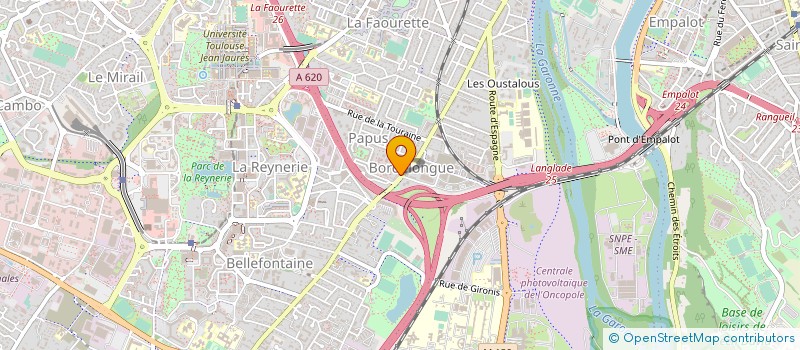 localisation de l'entreprise SOCIETE DE CONSTRUCTION DE BATIMENT EN MIDI PYRENEES à TOULOUSE