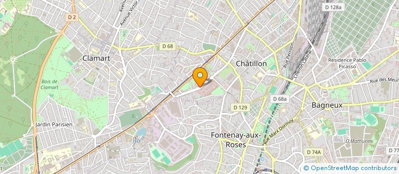 localisation de l'entreprise SOCIETE DE CONSTRUCTION DE MICRO ARCHITECTURES REGIONALES  CHATILLON