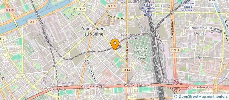 localisation de l'entreprise SOCIETE DE CONSTRUCTION DE RENOVATION ET ENTRETIEN à SAINT-OUEN-SUR-SEINE